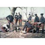 [Bivouac d'un escadron du train des équipages.]