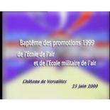 Baptême des promotions 1999 de l'Ecole de l'Air et de l'Ecole militaire de l'Air le 23 juin 2000.