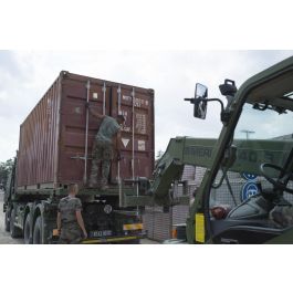ImagesDéfense - PPLOG  Porteur Polyvalent Logistique  Dans Une Colonne En Progression Lors De La Presentation Des Savoir Faire De L Armee De Terre En Operation Exterieure A Satory