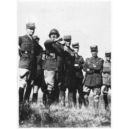 Old photo, military portrait of General Bridoux, Waléry photo