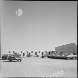 ImagesDéfense Vue sur la cour intérieure de Fort Flatters (Bordj Omar