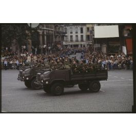 ImagesDéfense - Défilé motorisé lors de la cérémonie du 14 juillet 1979 ...