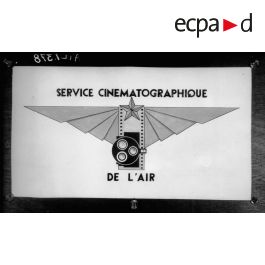 Insigne SCA – Service Cinématographique Des Armées – Original France – DRAGO