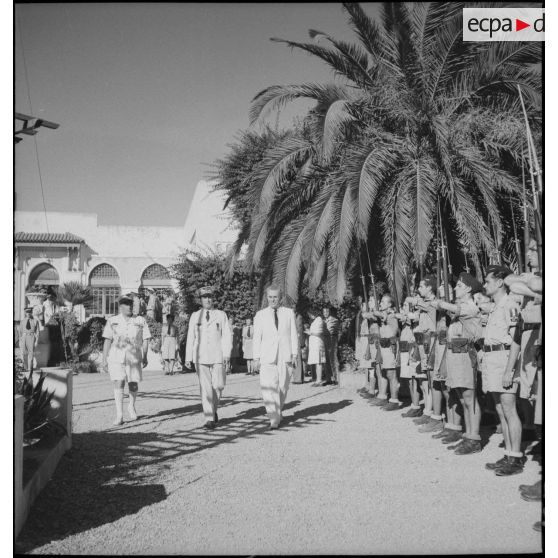 A Alger, cérémonie avec lecture traditionnelle de la dernière citation de l'As Guynemer.