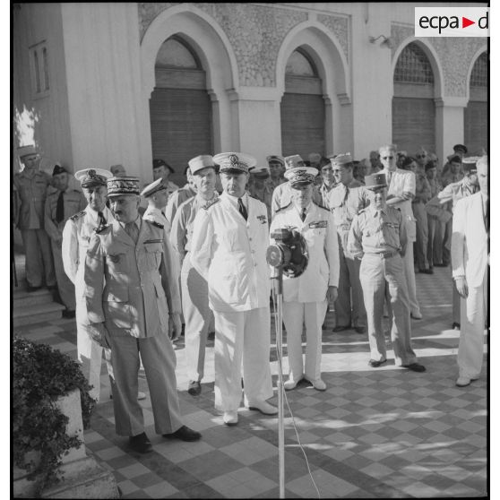 A Alger, cérémonie avec lecture traditionnelle de la dernière citation de l'As Guynemer.