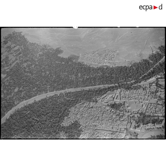 Vue aérienne de Bou Saâda.