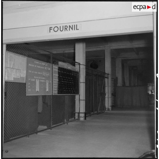 Entrée du fournil à Maison-Carrée.