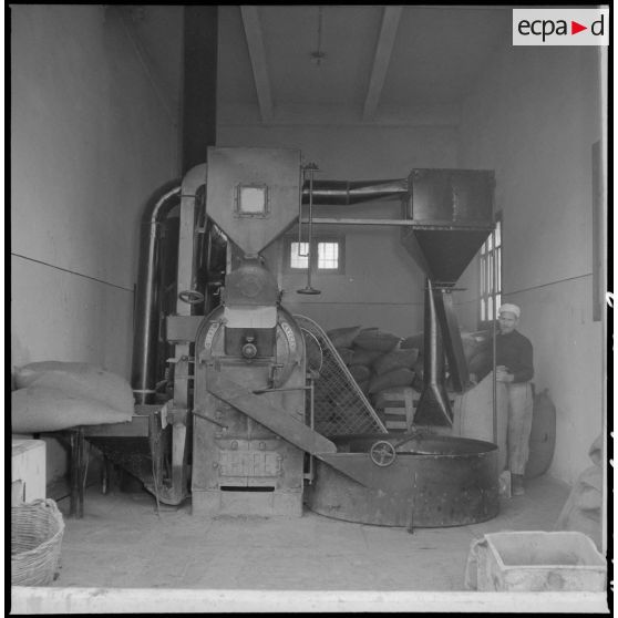 Vue de matériel de l'intendance au service de l'intendance de Maison-Carrée.