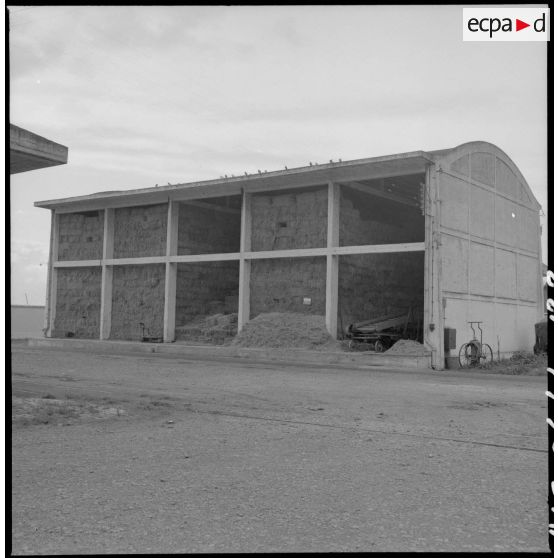 Hangar à foin du service de l'intendance à Maison-Carrée.