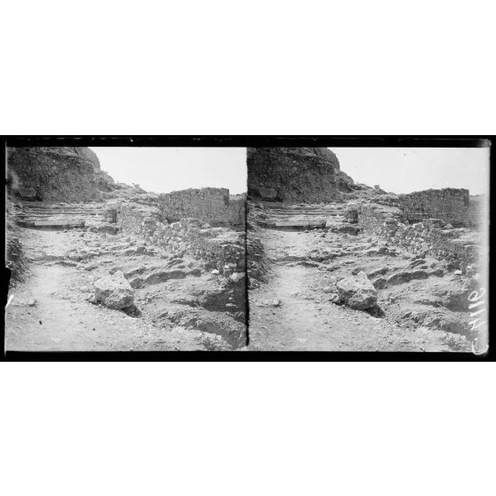 Athènes. L'escalier de la Clepsydre. [légende d'origine]