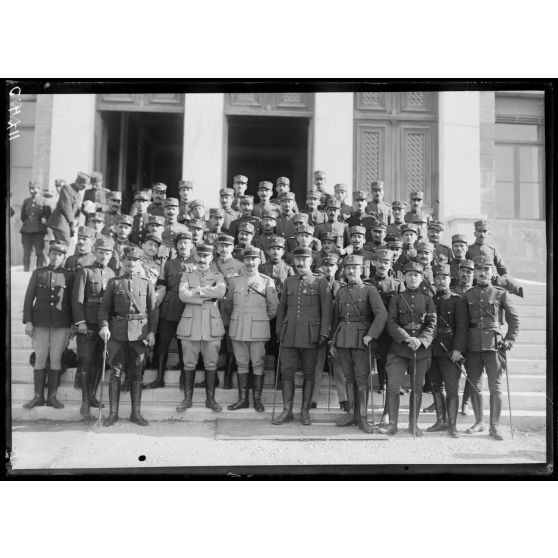 Athènes. Cours d'artillerie. [légende d'origine]