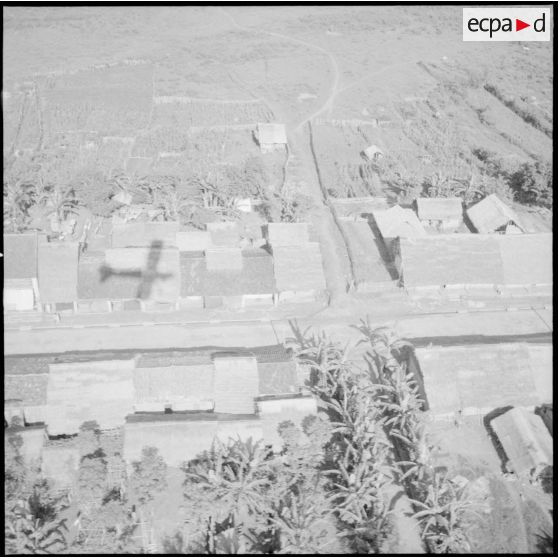 Vue aérienne de Lai Chau.