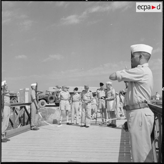 Inauguration du pont de Ke Sat.