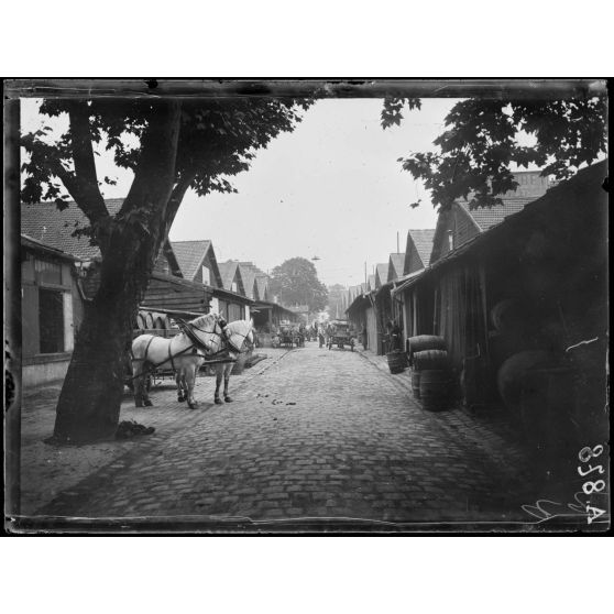 Paris. Les entrepôts de Bercy. [légende d'origine]