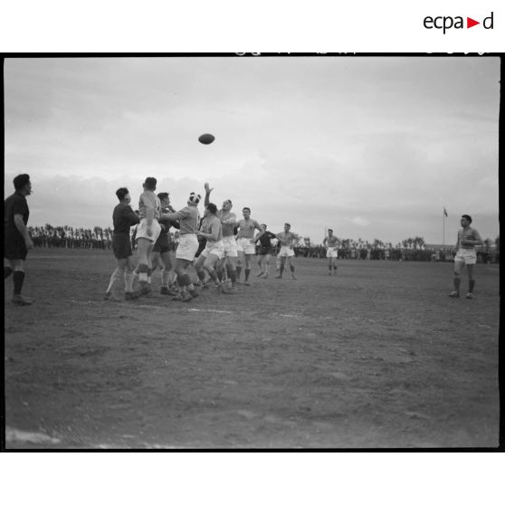 Match de rugby.