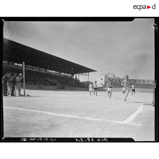 Epreuve de course à pied.