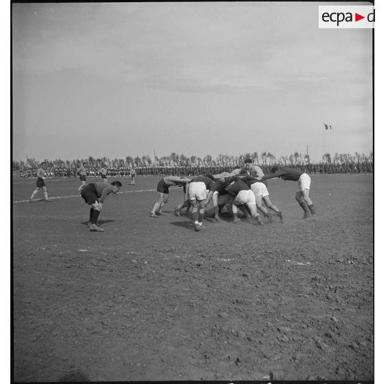 Match de rugby.