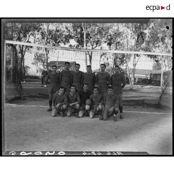 Equipe du 3e régiment de zouaves (RZ).