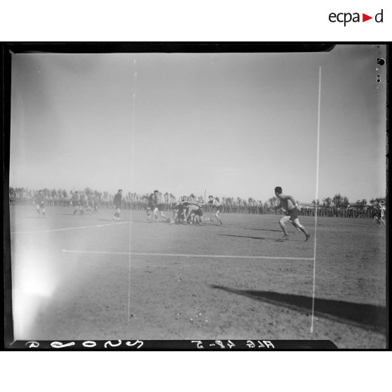 Match de rugby à 15.