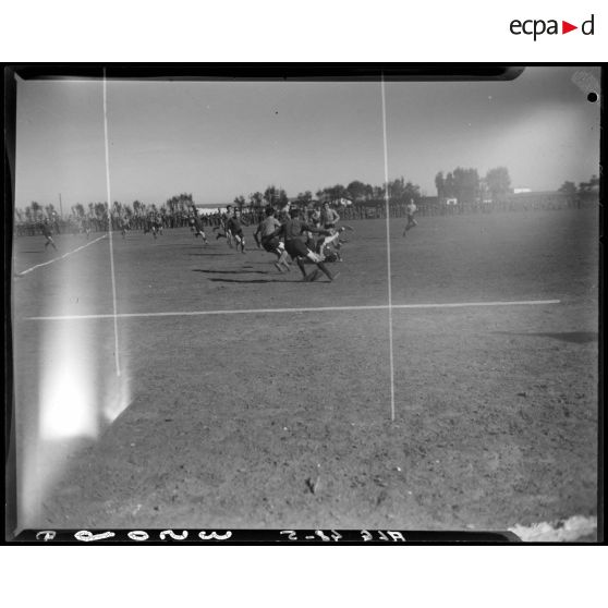 Match de rugby à 15.