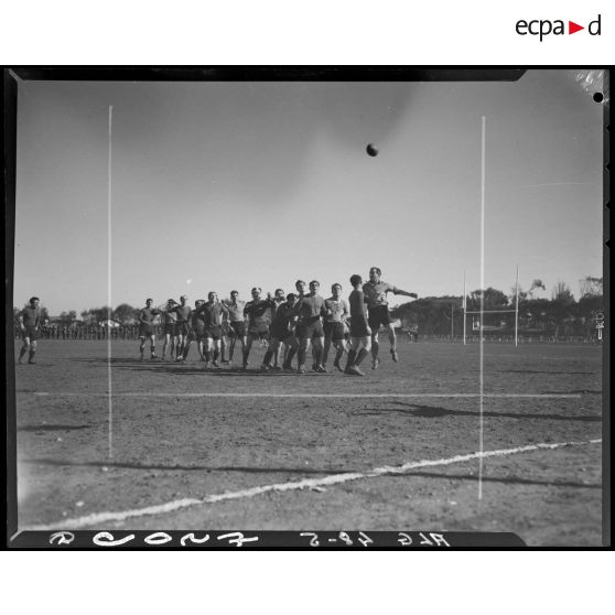 Match de rugby à 15.
