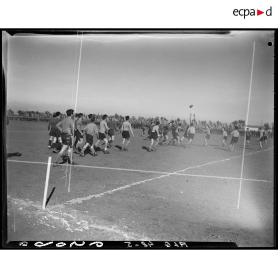 Match de rugby à 15.