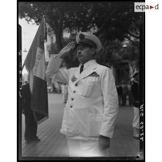 Portrait d'une autorité militaire.