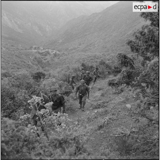 Les artilleurs de la 11e batterie du 3/65e RA de Tarchat. [Description en cours]