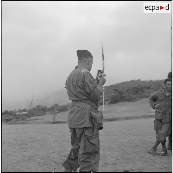 Les artilleurs de la 11e batterie du 3/65e RA de Tarchat. [Description en cours]