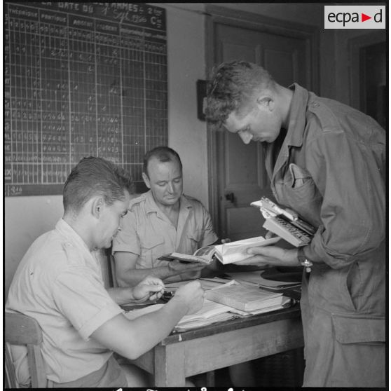 Le 22e BCA à Bouira. [Description en cours]