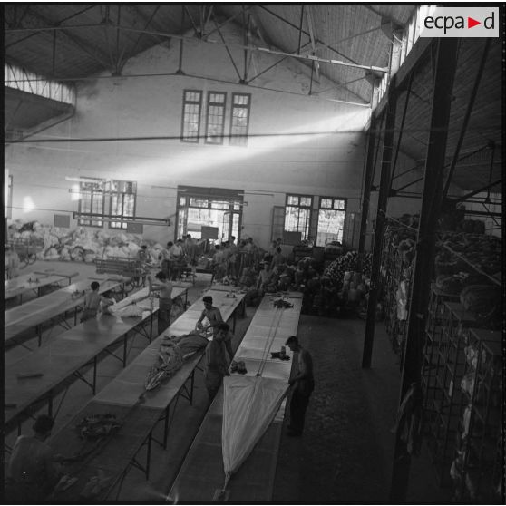 La 2e compagnie de livraison par air à Blida. [Description en cours]