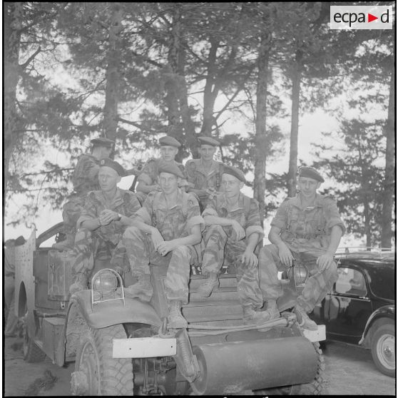 Défilé du 15e BCA. [Description en cours]