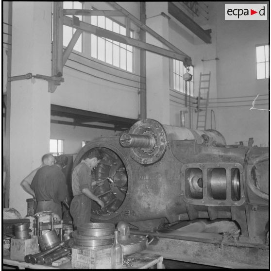 Ateliers de la société Neyrpic-Afrique. [Description en cours]