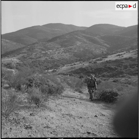 Le 2e groupe nomade à Teniet-el-Haad. [Description en cours]