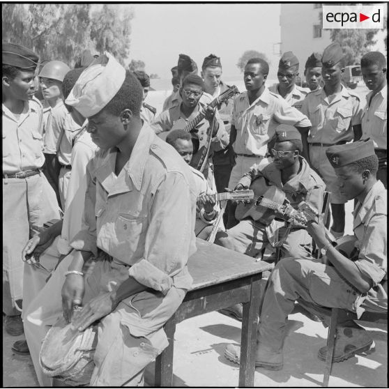 Le 1er bataillon du 13e régiment de tirailleurs sénégalais (1/13e RTS). [Description en cours]