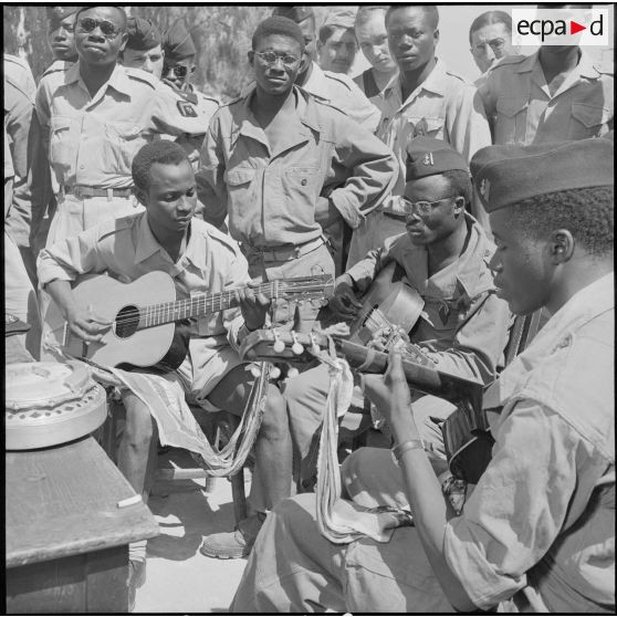 Le 1er bataillon du 13e régiment de tirailleurs sénégalais (1/13e RTS). [Description en cours]