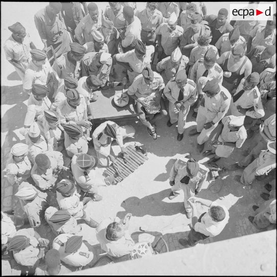 Le 1er bataillon du 13e régiment de tirailleurs sénégalais (1/13e RTS). [Description en cours]