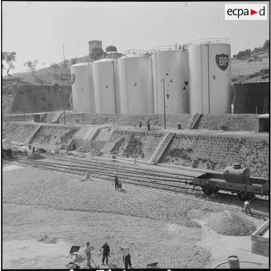 L'entreprise pétrolière BP en Algérie. [Description en cours]