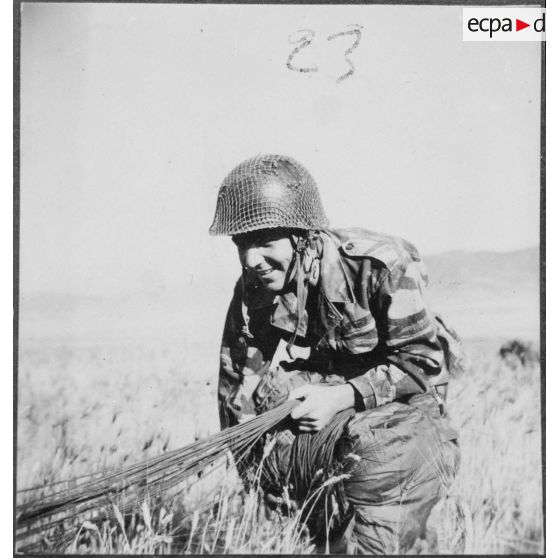 Parachutages de troupes. [Description en cours]