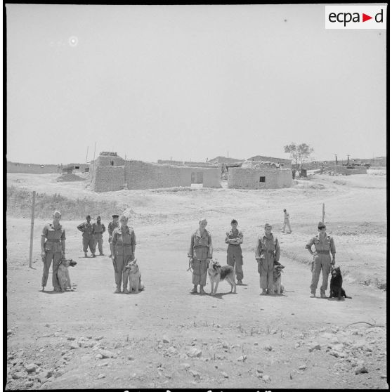 Visite au 5e RTS à Nedroma. [Description en cours]