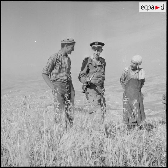 Le 3e bataillon de la DBFM (demi-brigade de fusiliers marins) et la pacification à Bab-el-Assa.  [Description en cours]