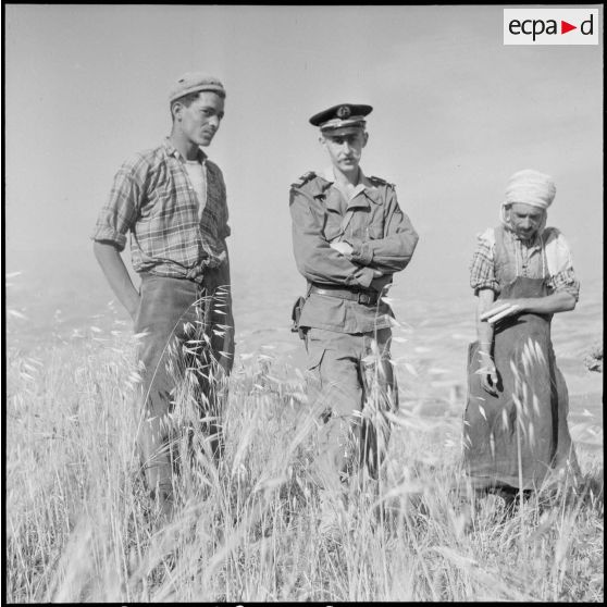 Le 3e bataillon de la DBFM (demi-brigade de fusiliers marins) et la pacification à Bab-el-Assa.  [Description en cours]