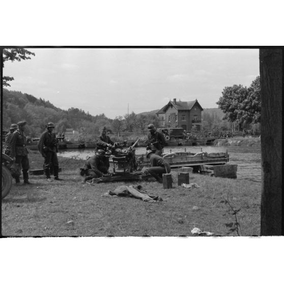 Un pont à Hamoir (Belgique).