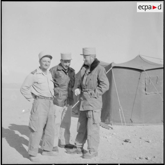 La 2e CSG (2e compagnie saharienne du génie) au Fort-Lallemand. [Description en cours]