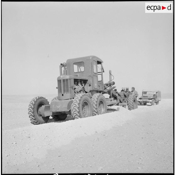 La 2e CSG (2e compagnie saharienne du génie) au Fort-Lallemand. [Description en cours]