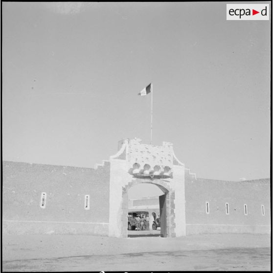 La 2e CSG (2e compagnie saharienne du génie) au Fort-Lallemand. [Description en cours]