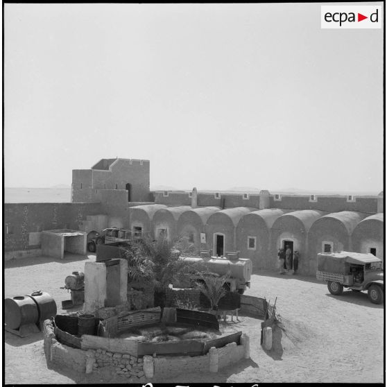 La 2e CSG (2e compagnie saharienne du génie) au Fort-Lallemand. [Description en cours]