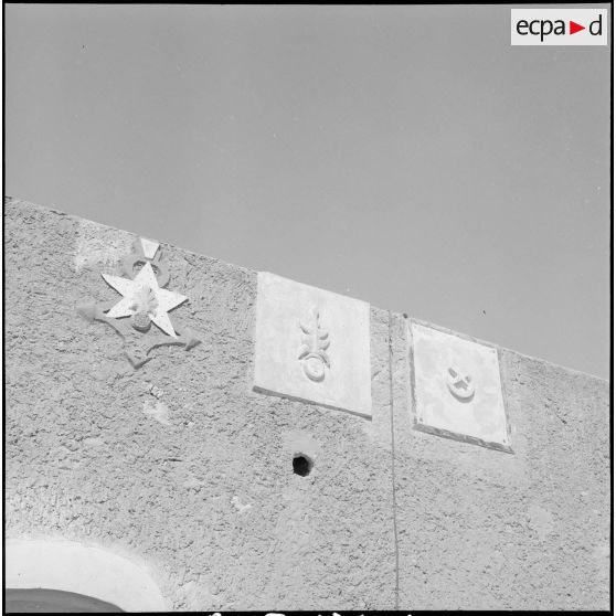 La 2e CSG (2e compagnie saharienne du génie) au Fort-Lallemand. [Description en cours]