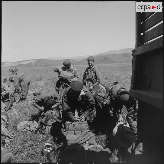 Le 13e RD à Freha. [Description en cours]