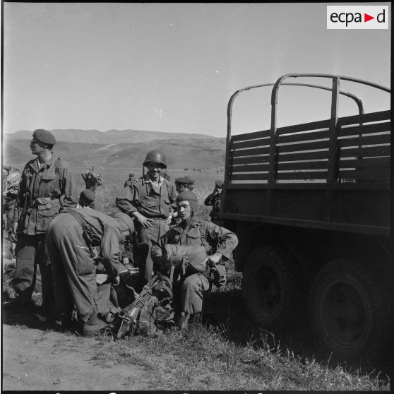 Le 13e RD à Freha. [Description en cours]